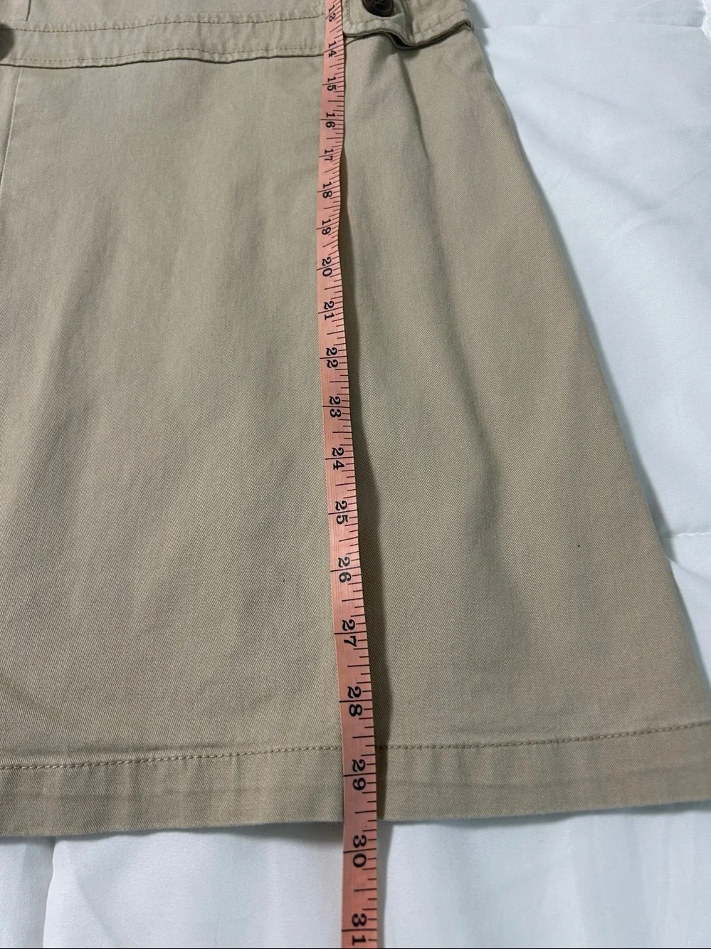 Old Navy Girls Tan Sleeveless A-Line School Dress Uniform -Jumper Size L 10-12